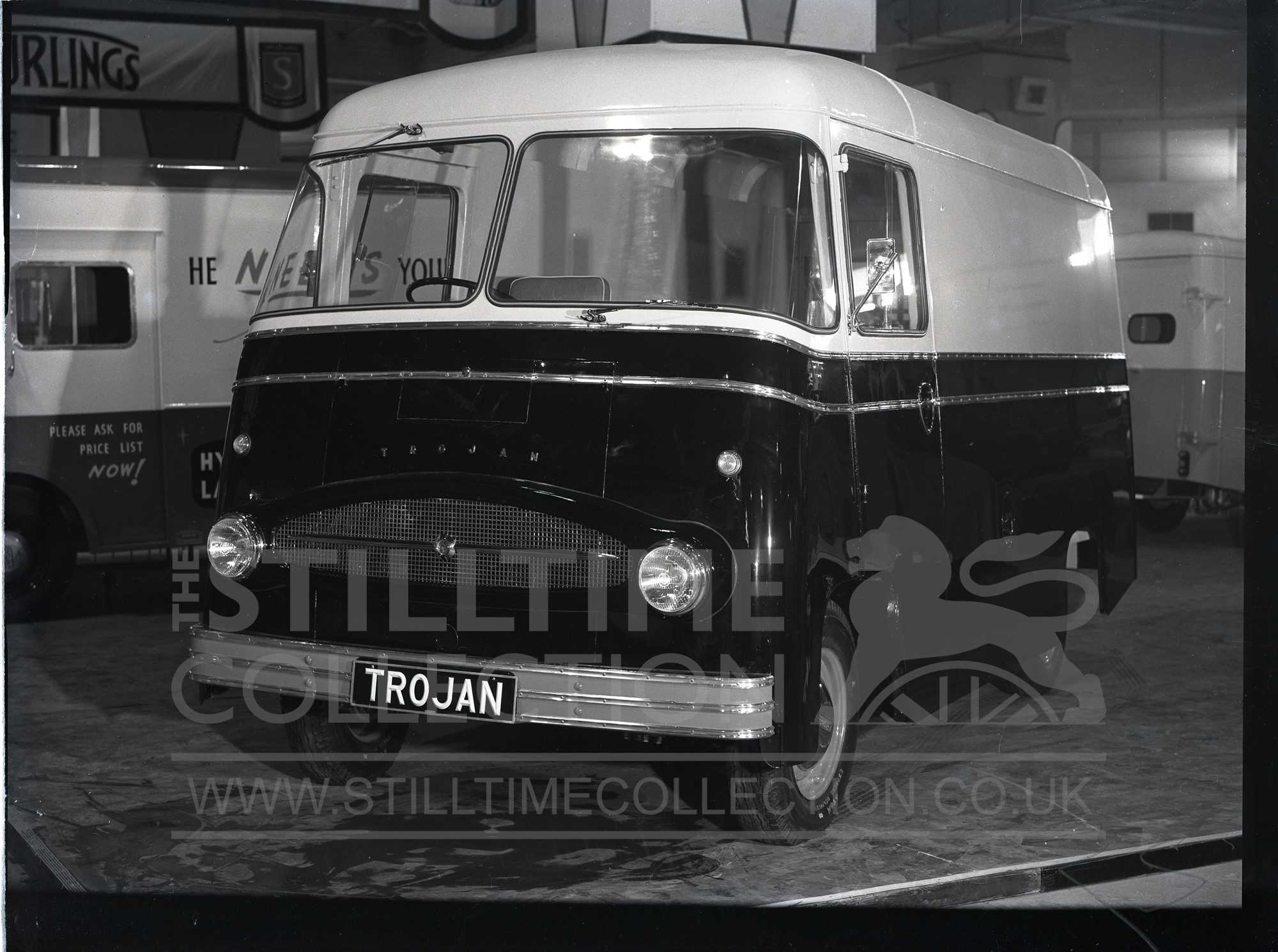 Trojan Minibus.  Commercial vehicle, Bus coach, Trojan