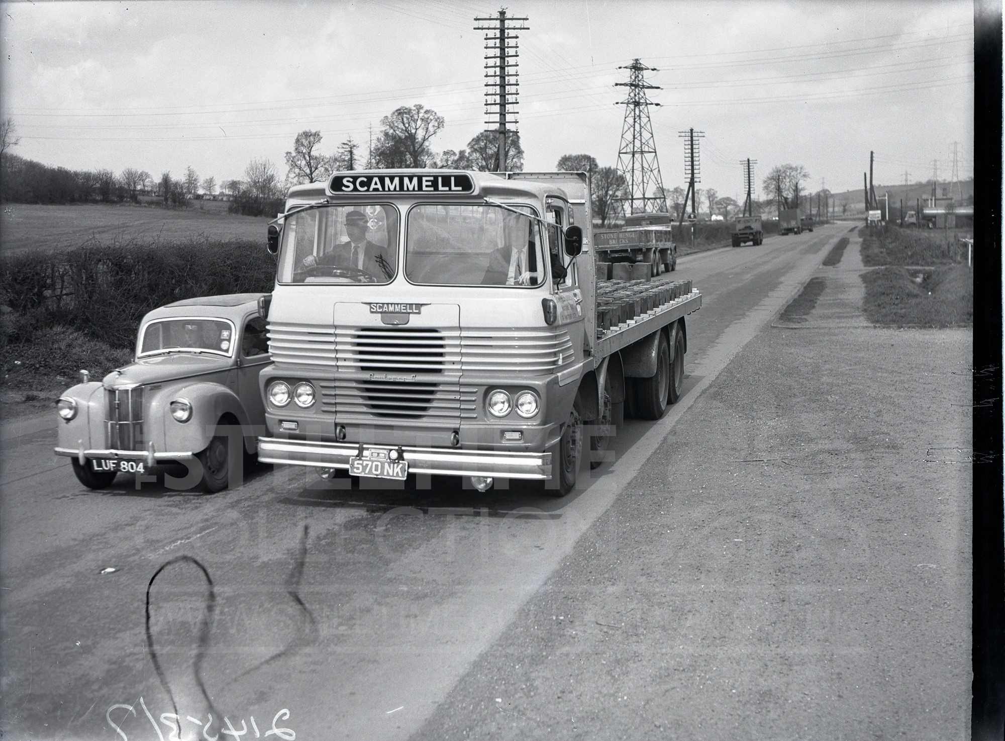 Tpt Transport Truck Lorry Wagon Scammell Routemaster 2 